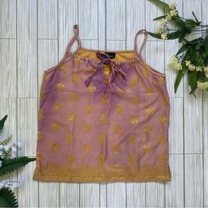 Sacred Threads- Boho Chic Paisley Printed Top 💜